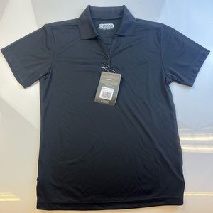 OnTour black W-MORENO Short Sleeve polo R75